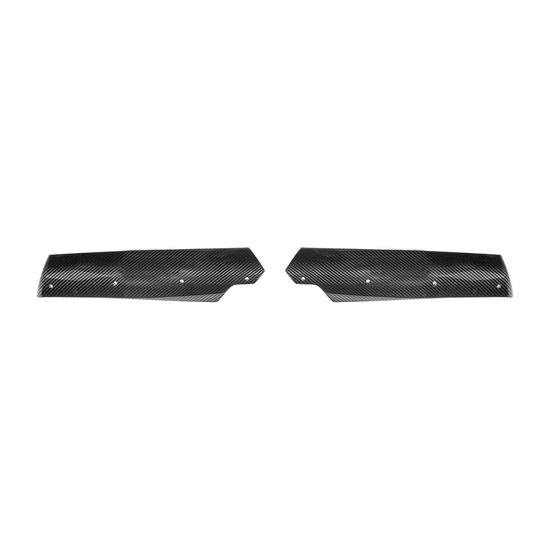 Corvette C7 DRY CARBON FIBER Rear Spoiler Side Winglets