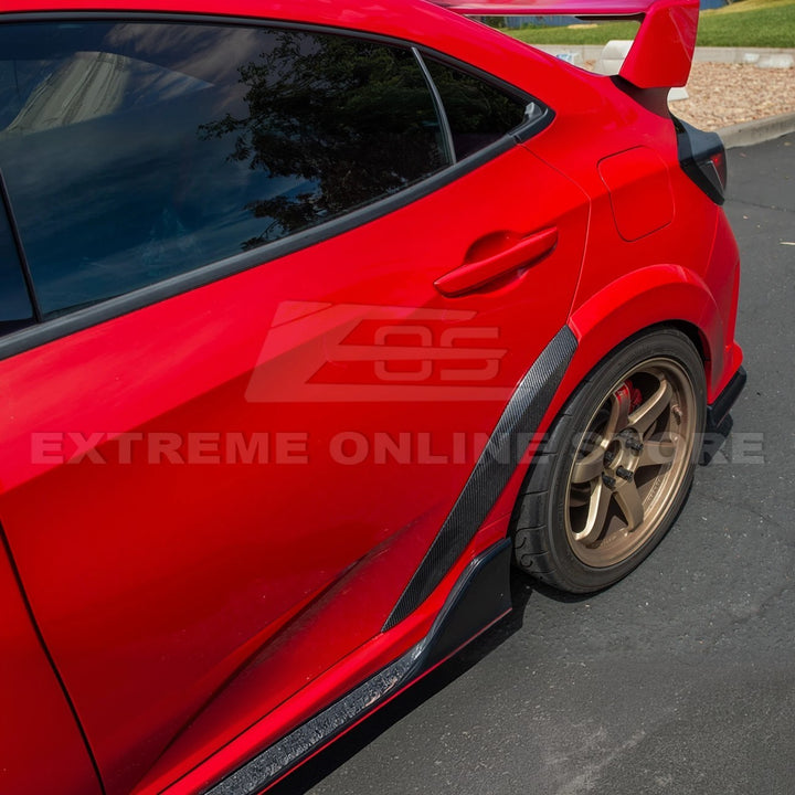 2017-21 Honda Civic Type-R VRS Rear Door Side Fender Trim Cover
