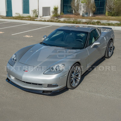 Corvette C6 Base | ZR1 Conversion Front Splitter Lip & Side Skirts Rocker Panels