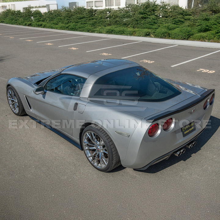 Corvette C6 Base | ZR1 Conversion Front Splitter Lip &amp; Side Skirts Rocker Panels