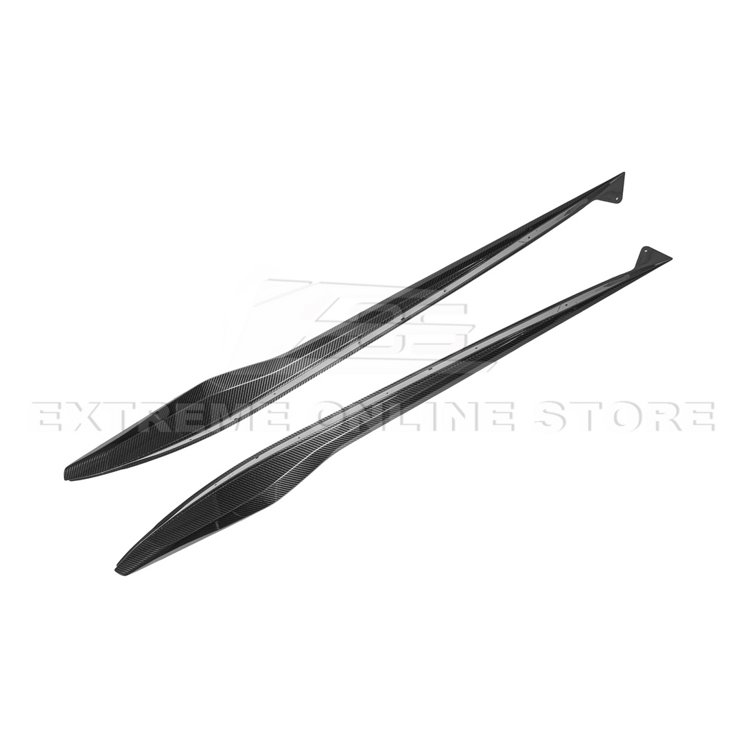 Chevrolet Corvette C8 Z06 / E-Ray DRY CARBON FIBER Side Skirts