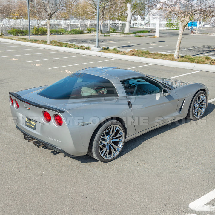 Corvette C6 Base | ZR1 Conversion Front Splitter Lip &amp; Side Skirts Rocker Panels