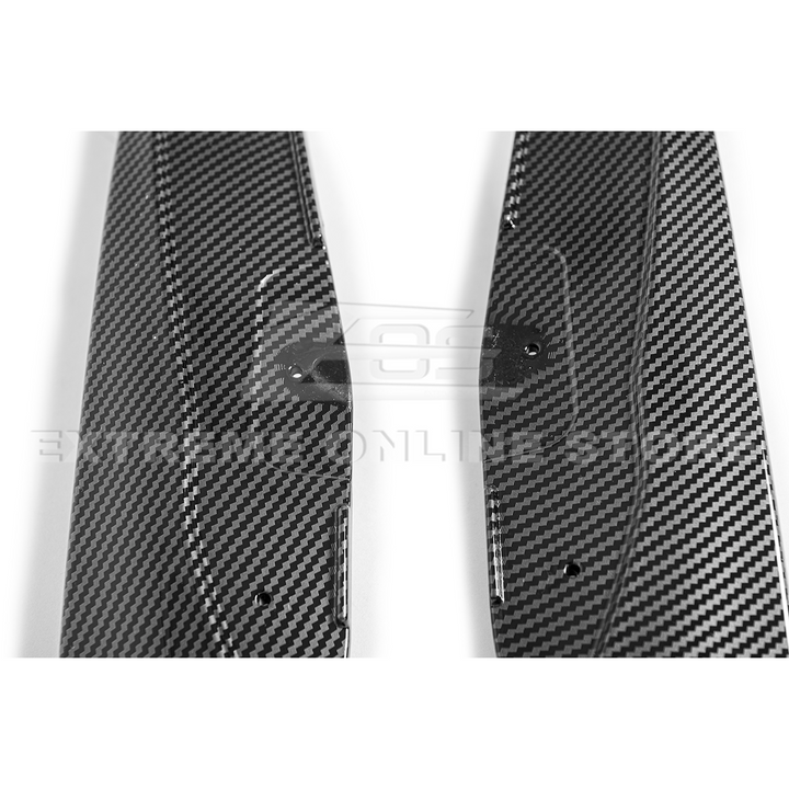 Corvette C6 Grand Sport / Z06 Carbon Fiber Side Panels Mud Flaps