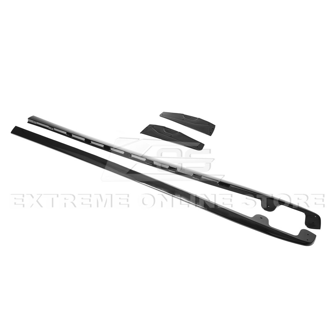 Corvette C6 Base | ZR1 Conversion Front Splitter Lip &amp; Side Skirts Rocker Panels