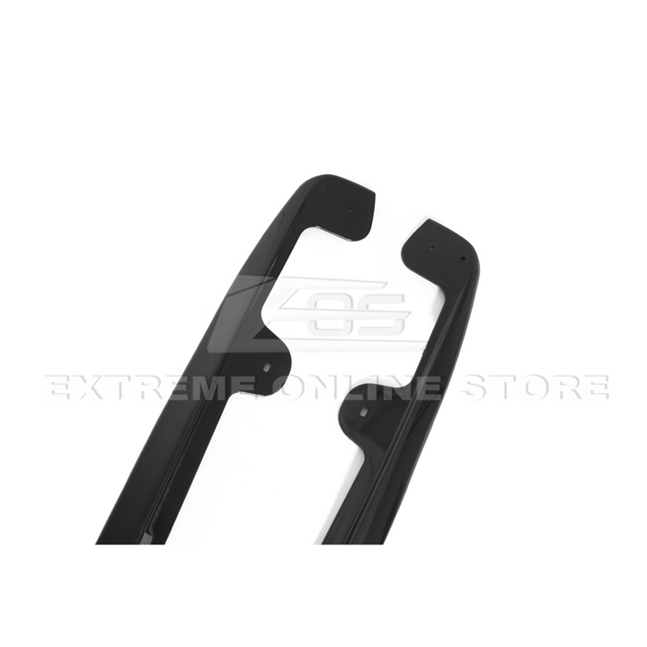 Corvette C6 Base Model Extended Front Splitter Lip &amp; Side Skirts Rocker Panels