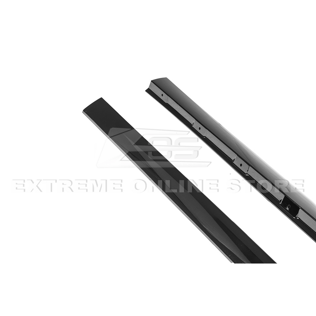 Corvette C6 Base Model Extended Front Splitter Lip &amp; Side Skirts Rocker Panels