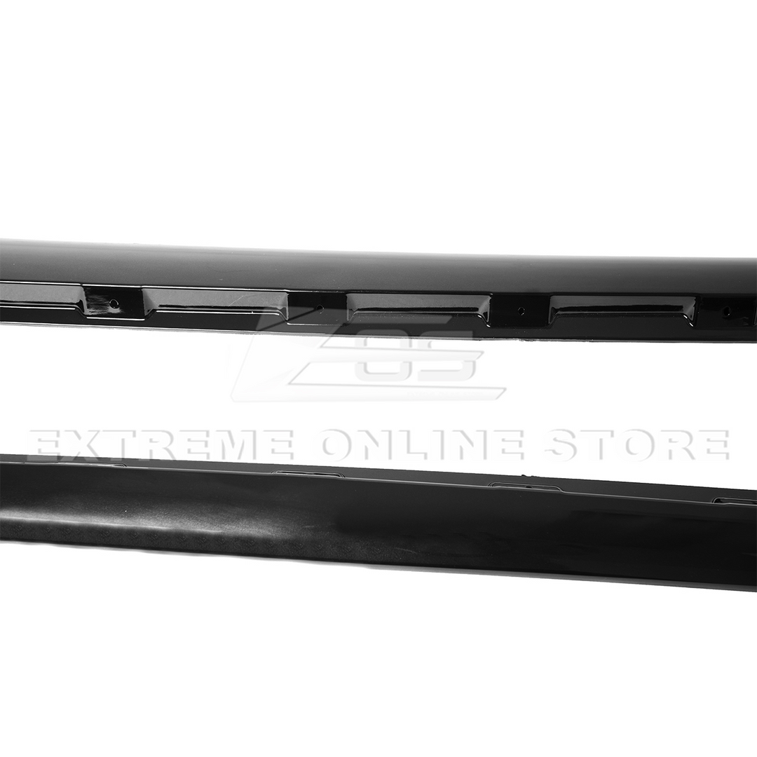 Corvette C6 Base Model Extended Front Splitter Lip &amp; Side Skirts Rocker Panels