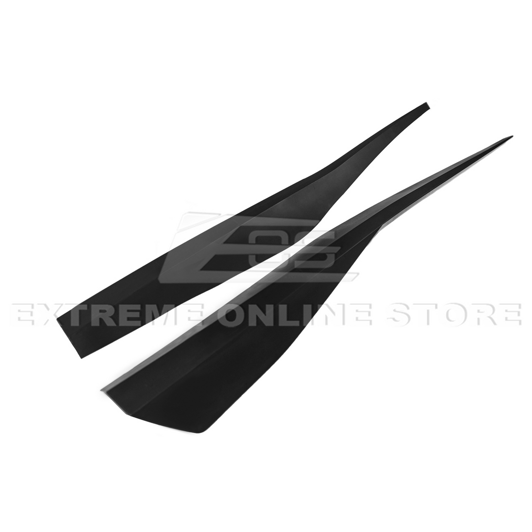 Gloss Black 5VM Style Side Skirts Extension For Corvette C8 2020-2023 – Pair