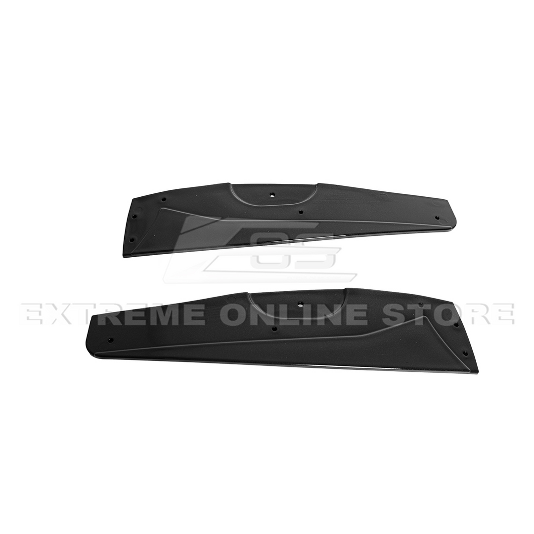 Corvette C6 Base Model Extended Front Splitter Lip &amp; Side Skirts Rocker Panels