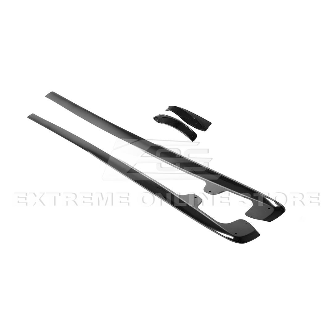 Corvette C6 Grand Sport / Z06 Front Splitter Lip &amp; Side Skirts Rocker Panels