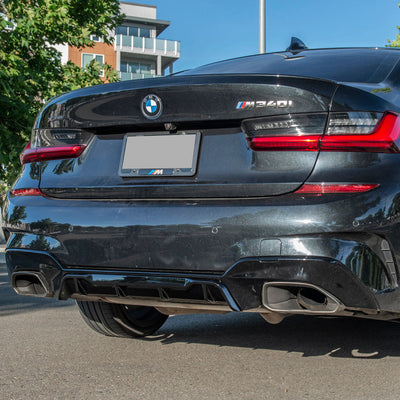 2019-Up BMW G20 M340i Rear Bumper Lower Diffuser