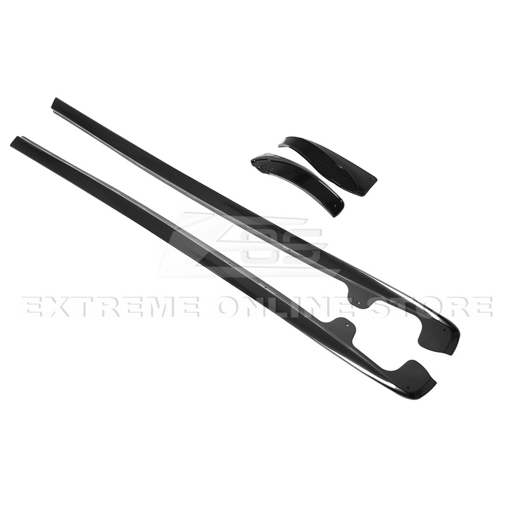 Corvette C6 Grand Sport / Z06 Front Splitter Lip &amp; Side Skirts Rocker Panels