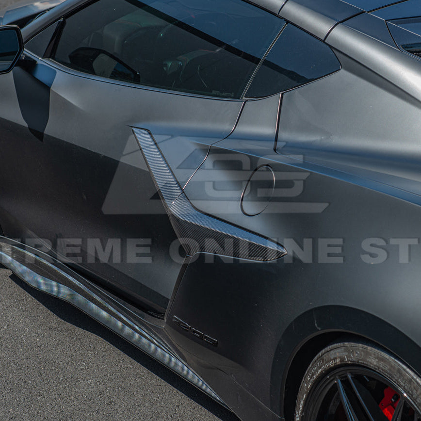 Chevrolet Corvette C8 Z06 DRY CARBON FIBER Door Scoop