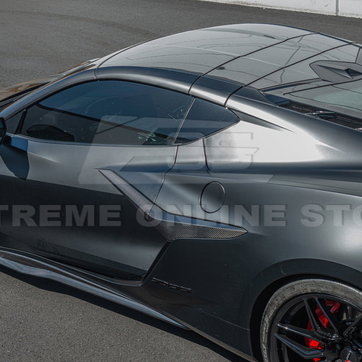Chevrolet Corvette C8 Z06 DRY CARBON FIBER Door Scoop