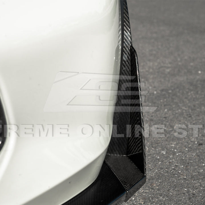Corvette C7 Stage 3 Style Front Splitter Lip With Side Winglets