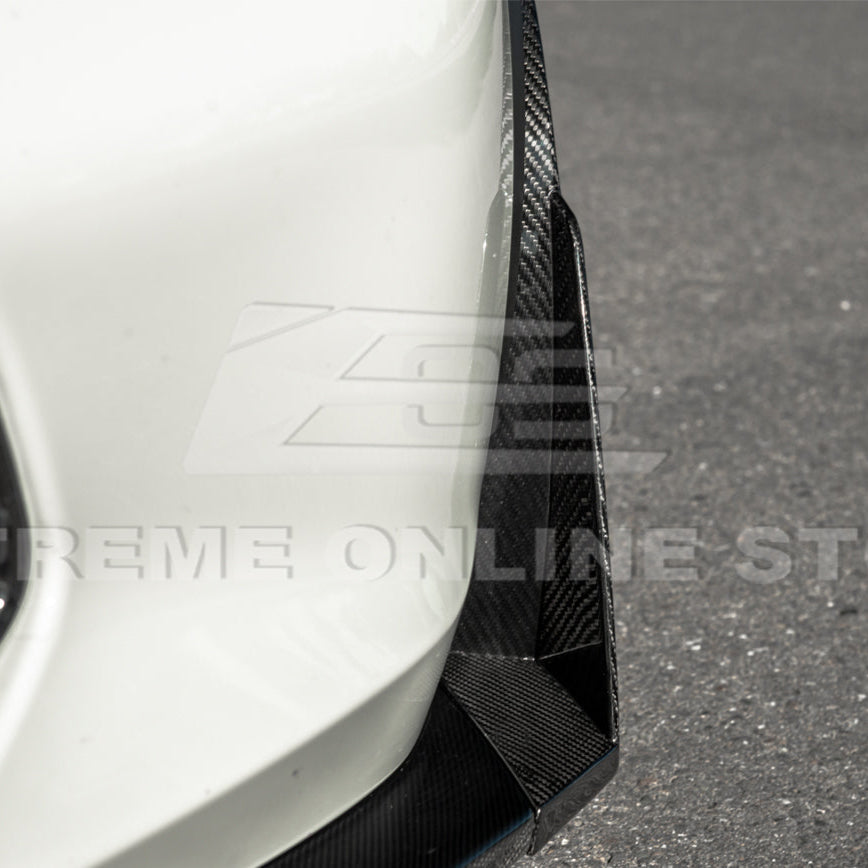 Corvette C7 Stage 3 Style Front Splitter Lip With Side Winglets