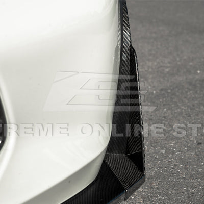 Corvette C7 Stage 3 Style Front Splitter Lip With Side Winglets