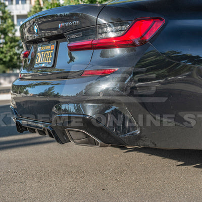 2019-Up BMW G20 M340i Rear Bumper Lower Diffuser