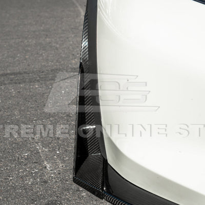 Corvette C7 Stage 3 Style Front Splitter Lip With Side Winglets