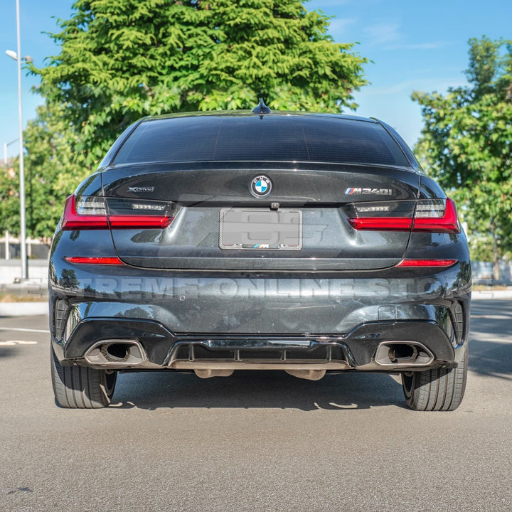 2019-Up BMW G20 M340i Rear Bumper Lower Diffuser