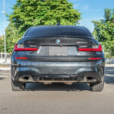 2019-Up BMW G20 M340i Rear Bumper Lower Diffuser