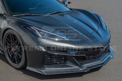 Corvette C8 Z06 Carbon Fiber 3 Pieces Front Lip Splitter