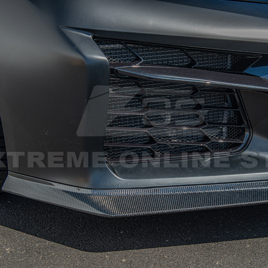 Carbon Fiber Front Splitter Lip | Corvette C8 Z06 – Extreme Online