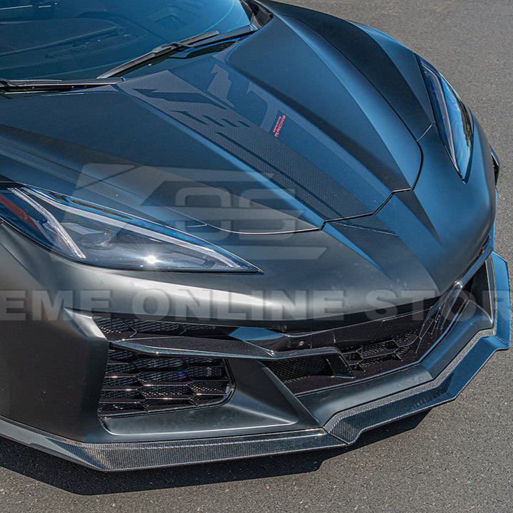 Corvette C8 Z06 / E-Ray DRY CARBON FIBER Front Splitter [Z07 Package]