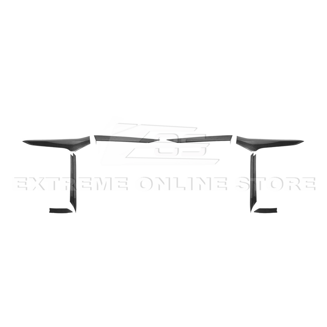 Chevrolet Corvette C8 Z06 DRY CARBON FIBER Side Door Garnish