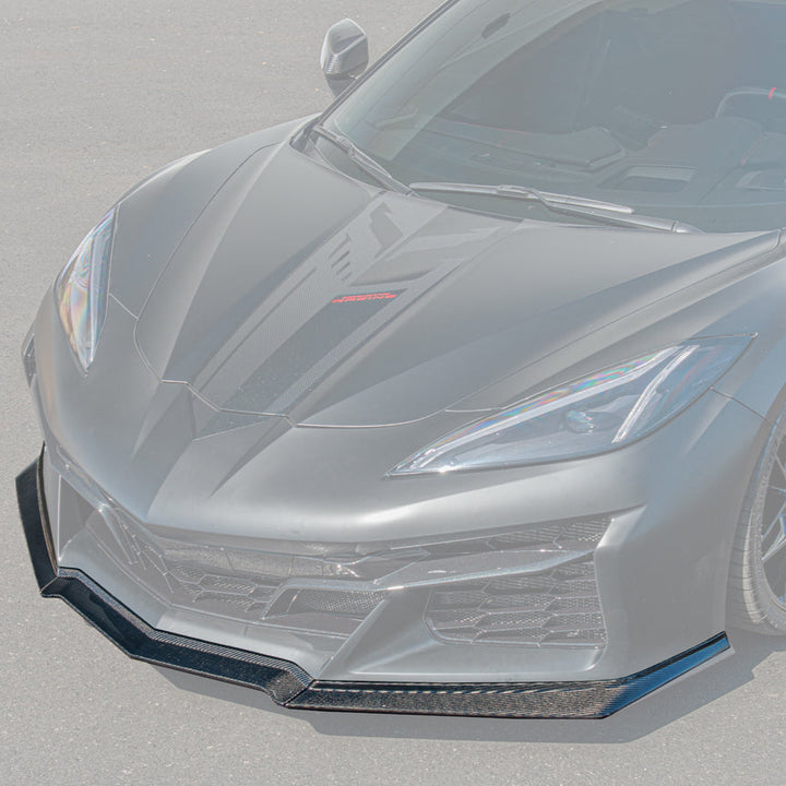 Corvette C8 Z06 / E-Ray DRY CARBON FIBER Front Splitter [Z07 Package]
