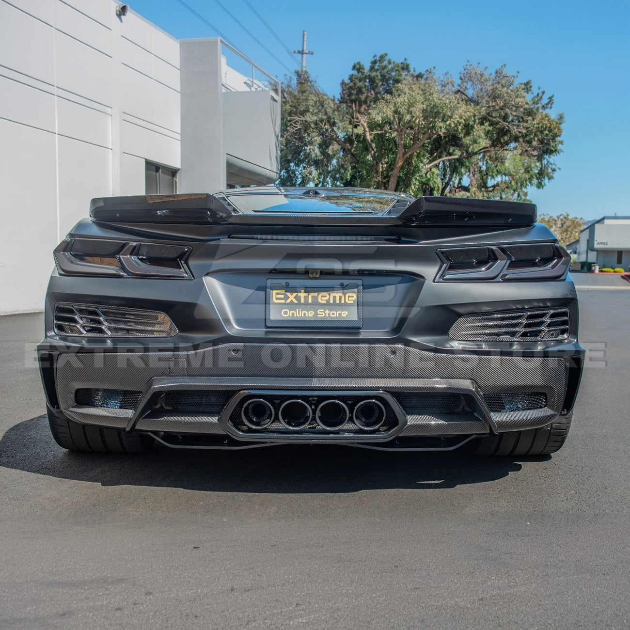 Chevrolet Corvette C8 Z06 Rear Bumper Vent