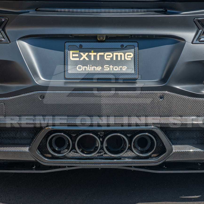Corvette C8 Z06 / E-Ray DRY CARBON FIBER Rear Diffuser