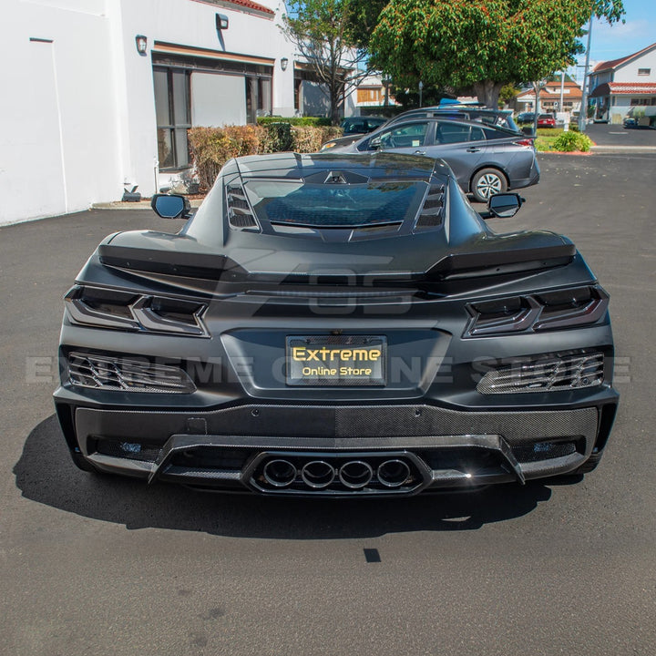 Corvette C8 Z06 / E-Ray DRY CARBON FIBER Rear Diffuser