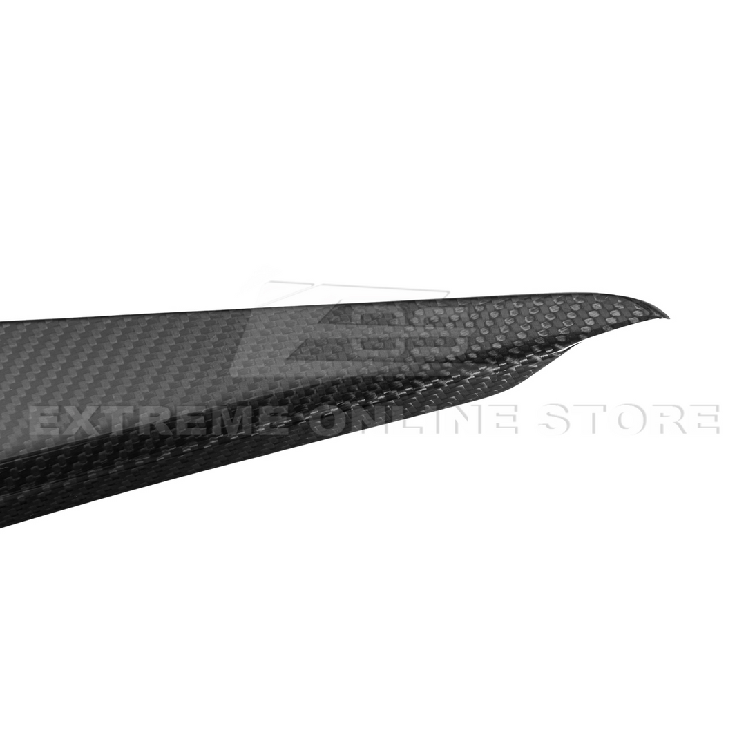 Corvette C8 DRY CARBON FIBER Center Console Side Upper Trim Cover