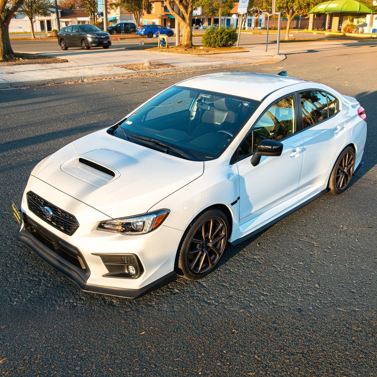 SUBARU　STi 2018-21 Subaru WRX / STi CS Front Splitter & Side Skirts – Extreme