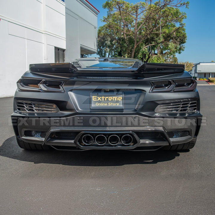 Corvette C8 Z06 / E-Ray DRY CARBON FIBER Rear Diffuser