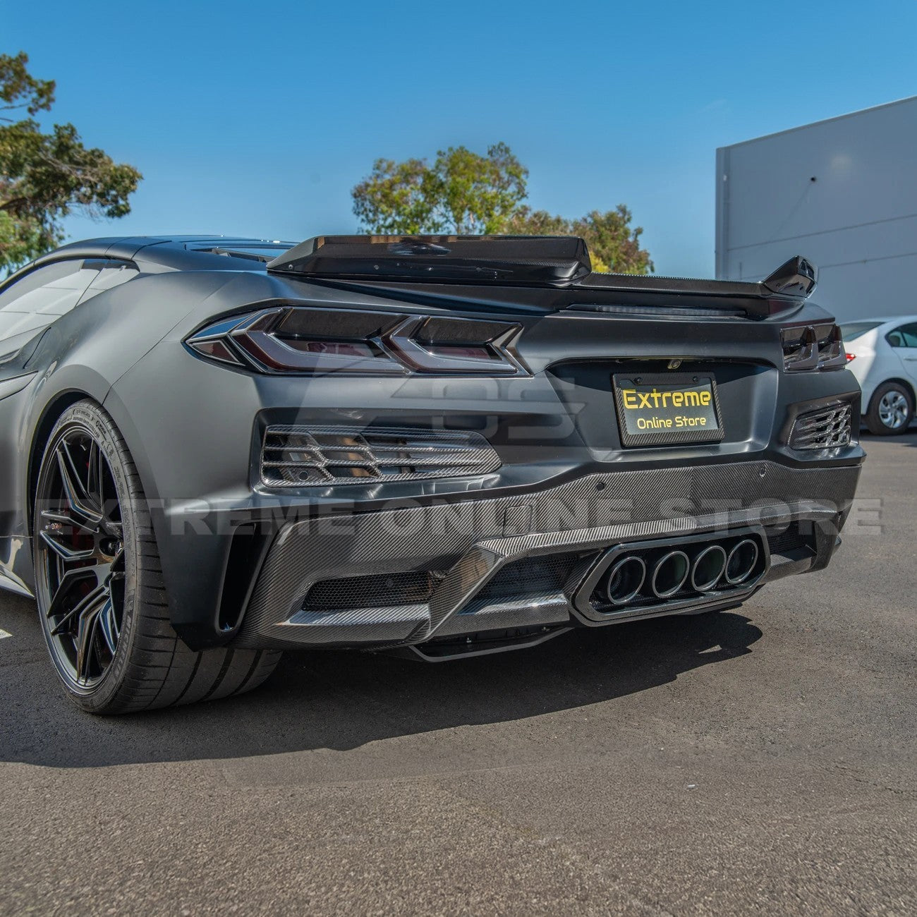 Chevrolet Corvette C8 Z06 Rear Bumper Vent