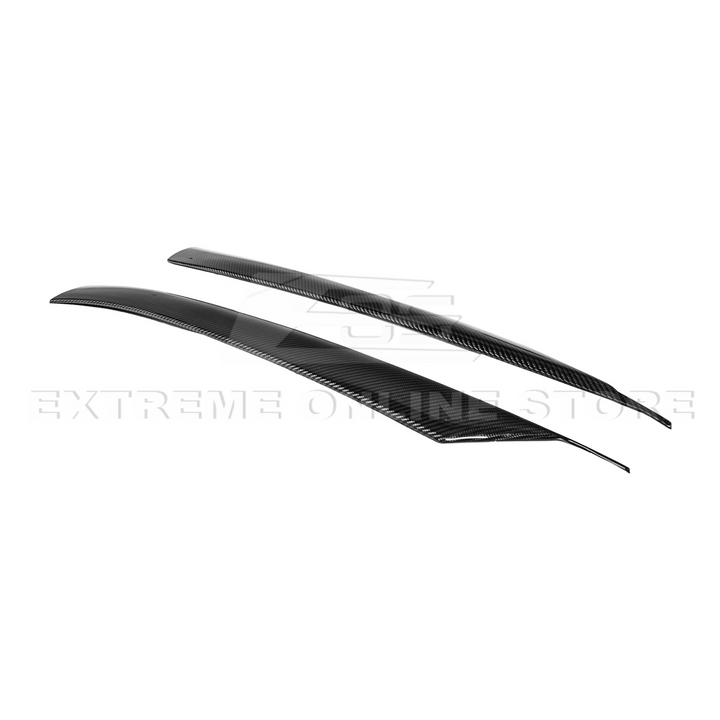 Chevrolet Corvette C8 DRY CARBON FIBER Side Window A-Pillar Cover