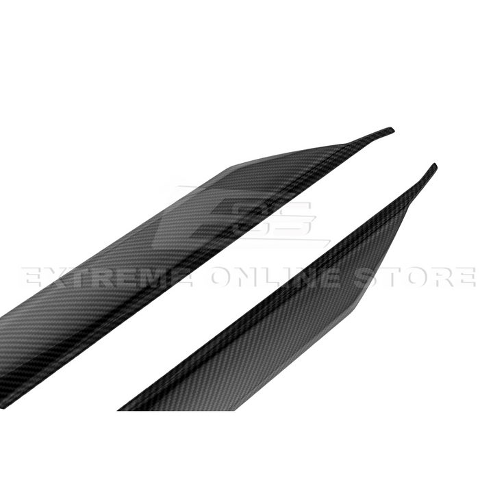 Chevrolet Corvette C8 DRY CARBON FIBER Side Window A-Pillar Cover