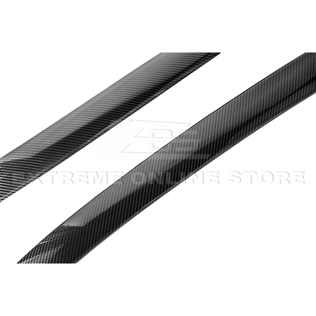 Chevrolet Corvette C8 DRY CARBON FIBER Side Window A-Pillar Cover