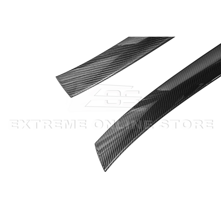 Chevrolet Corvette C8 DRY CARBON FIBER Side Window A-Pillar Cover