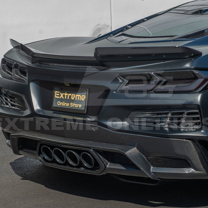 Corvette C8 Z06 / E-Ray DRY CARBON FIBER Rear Diffuser