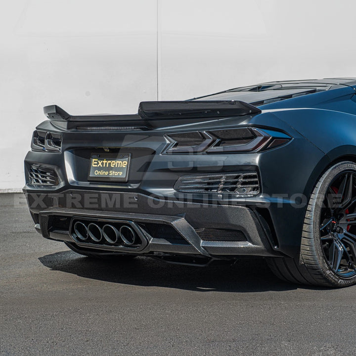 Chevrolet Corvette C8 Z06 DRY CARBON FIBER Rear Bumper Vent