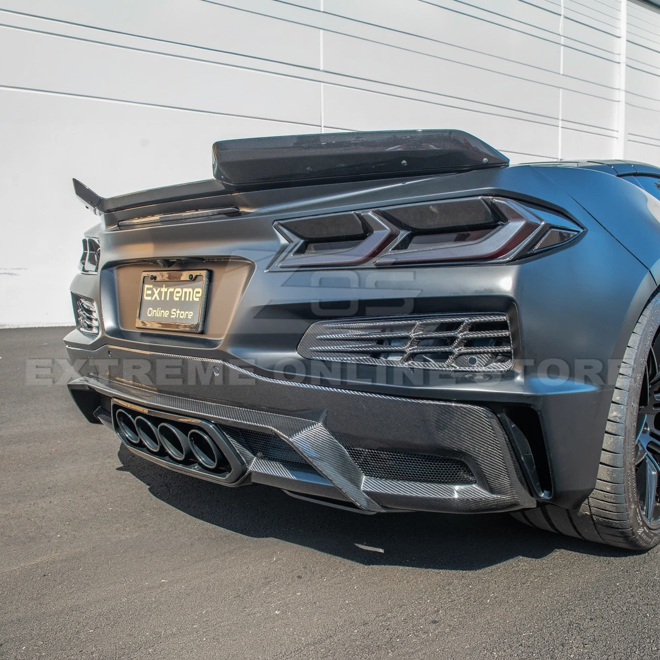 Chevrolet Corvette C8 Z06 Rear Bumper Vent