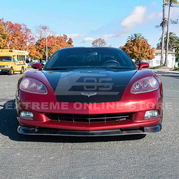 Corvette C6 Base Extended Front Splitter Lip | ZR1 Conversion Package