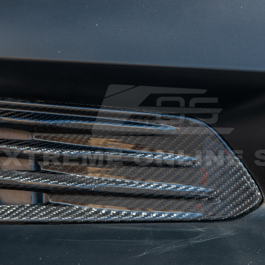Chevrolet Corvette C8 Z06 DRY CARBON FIBER Rear Bumper Vent