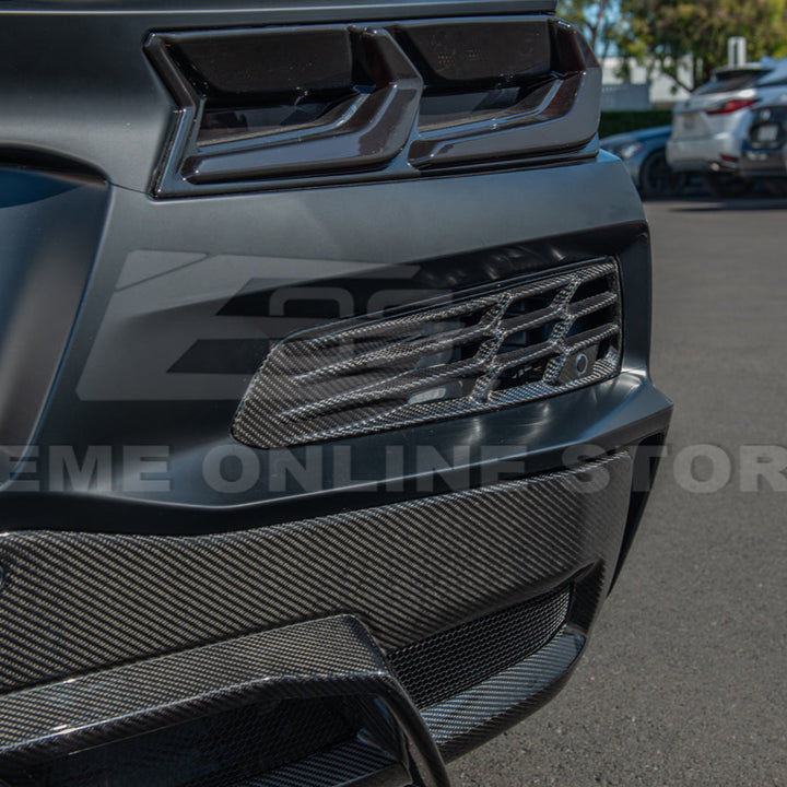 Chevrolet Corvette C8 Z06 DRY CARBON FIBER Rear Bumper Vent