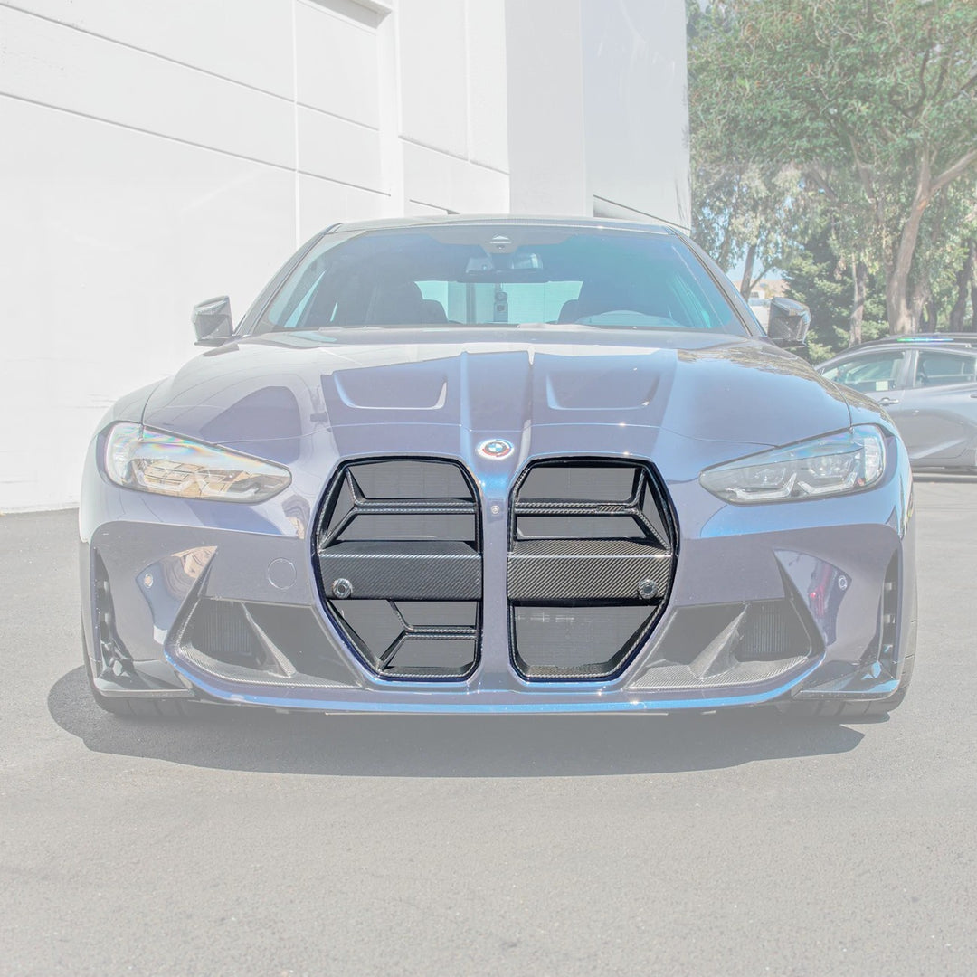 2021-Up BMW G80 M3 | G82 G83 M4 | CSL Style Carbon Fiber Front Kidney Grille