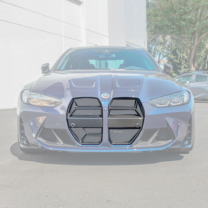 2021-Up BMW G80 M3 | G82 G83 M4 | CSL Style Carbon Fiber Front Kidney Grille