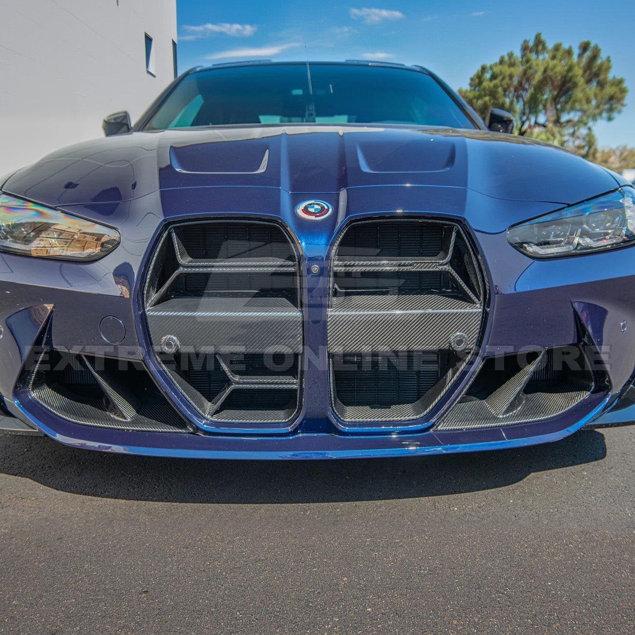 2021-Up BMW G80 M3 | G82 G83 M4 ACC | CSL Style Carbon Fiber Front Kidney Grille